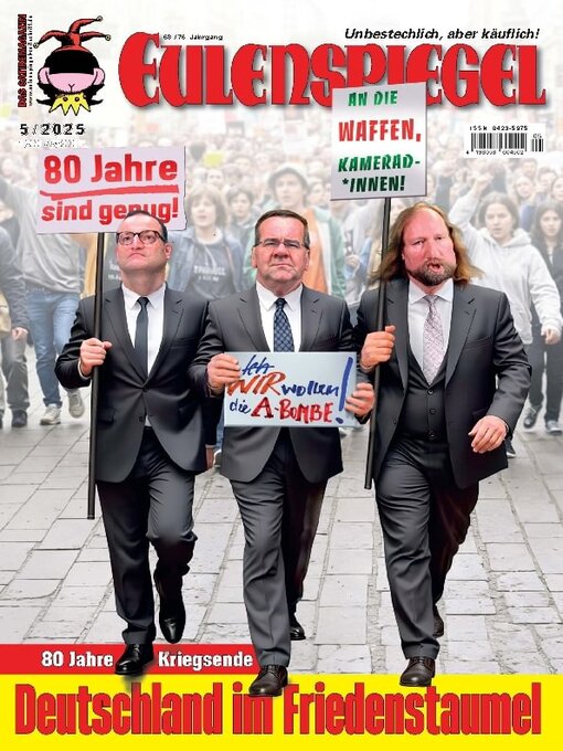 Title details for EULENSPIEGEL, Das Satiremagazin by Eulenspiegel GmbH - Available